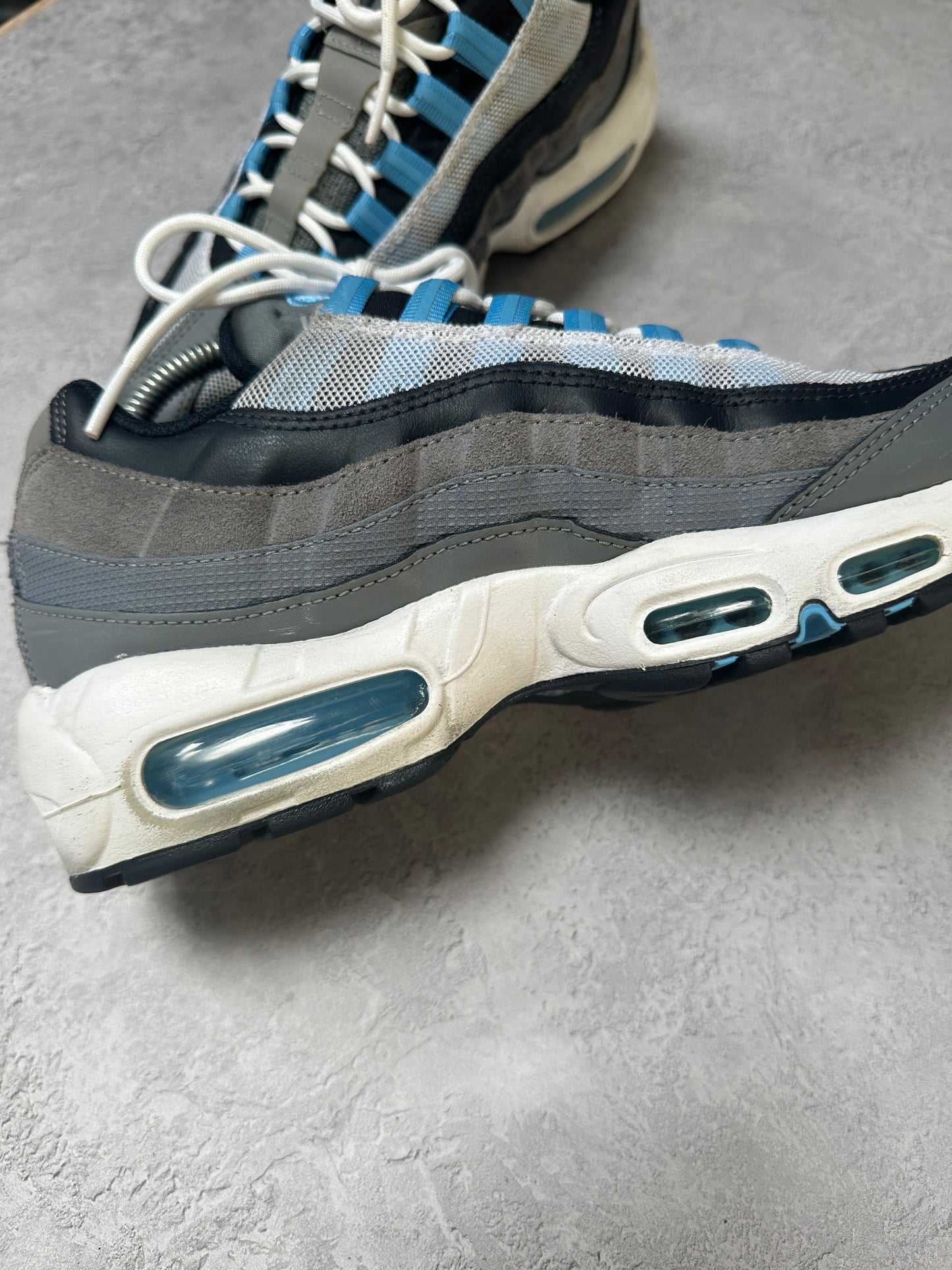 Nike Air Max 95 | Cool Grey / University Blue | UK6
