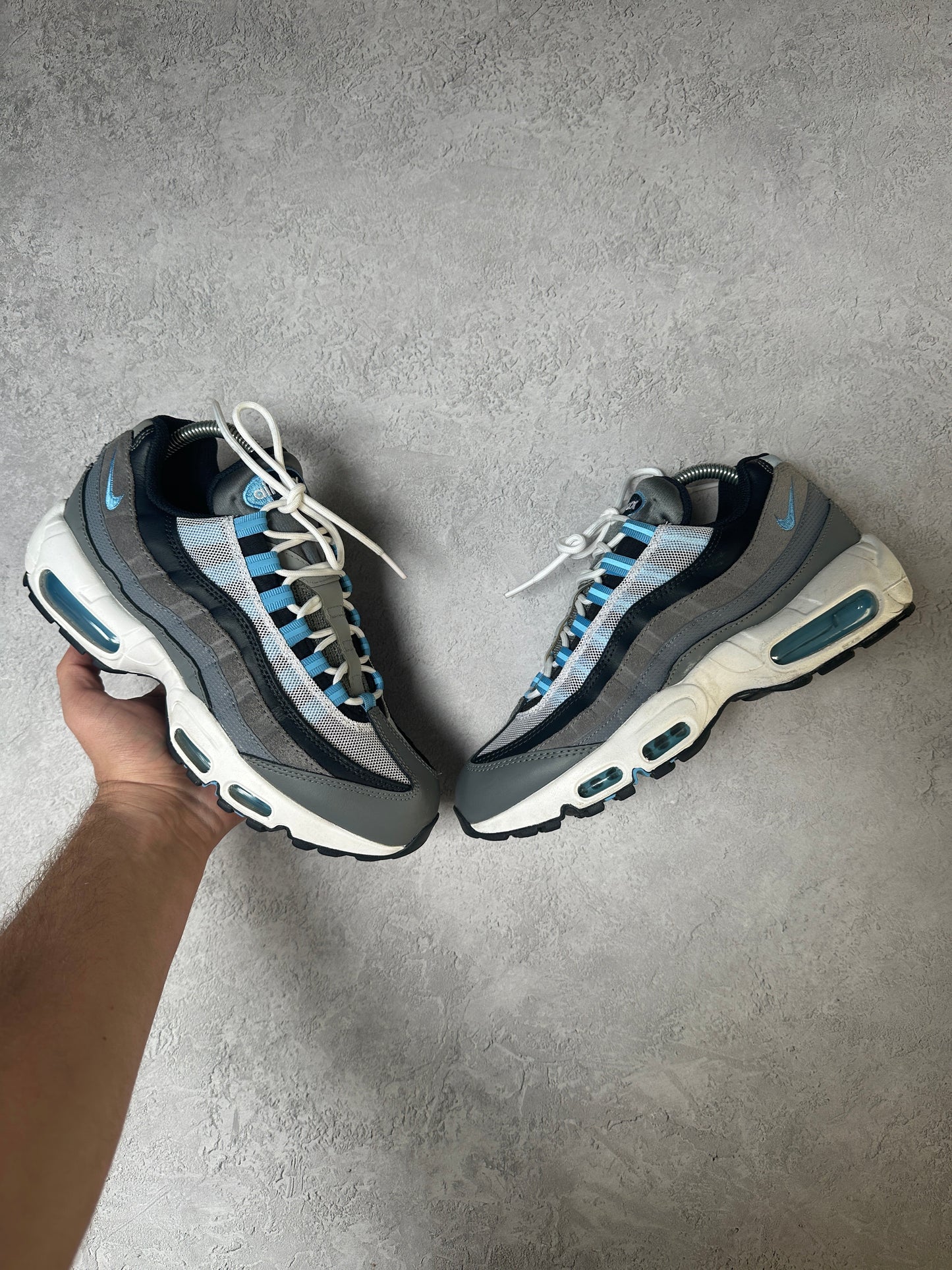 Nike Air Max 95 | Cool Grey / University Blue | UK6