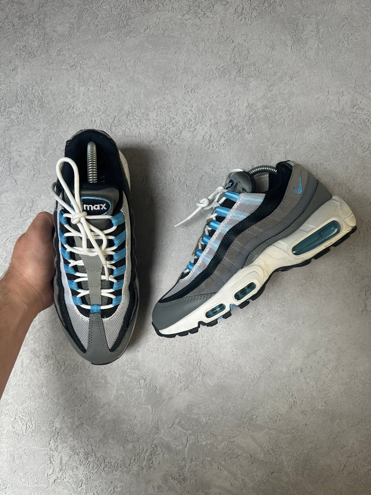 Nike Air Max 95 | Cool Grey / University Blue | UK6