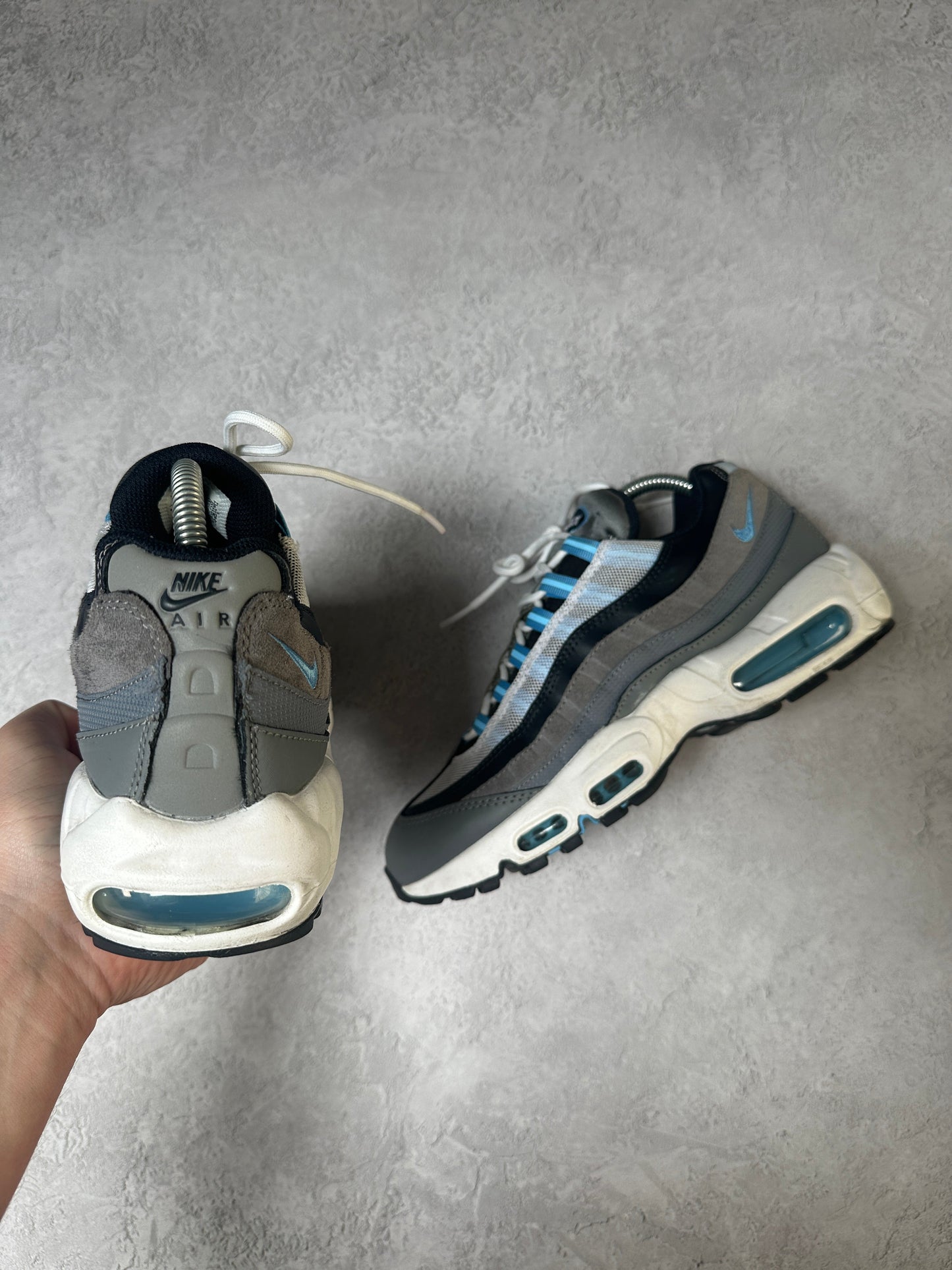 Nike Air Max 95 | Cool Grey / University Blue | UK6